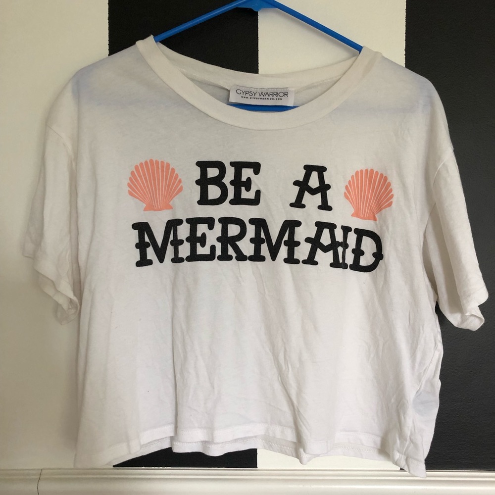 Be A Mermaid Gypsy Warrior Crop Top